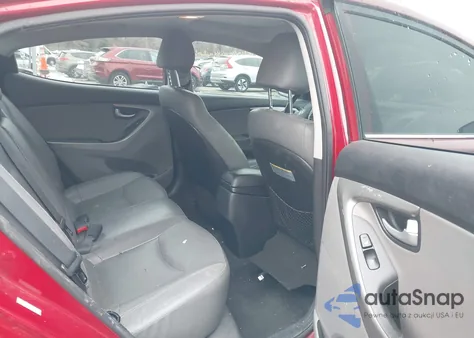 2016 Hyundai Elantra Limited из США, поврежденный, VIN KMHDH4AE1GU593426